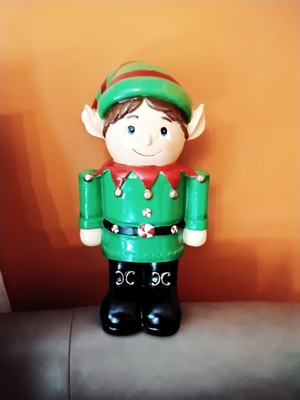 Elf -Christmas Enchanted Forest Elf Figurine 13'' tall