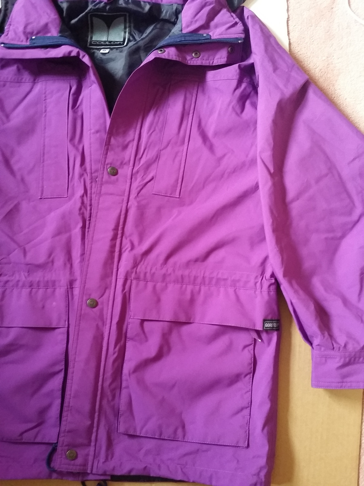 Couloir Brand New Purple Gore-tex Shell - Size 48