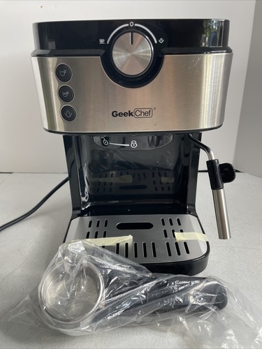 （未使用品）Geek Chef GCF20E エスプレッソマシン　120V仕様 未使用品）Geek Chef GCF20E エスプレッソマシン 120V仕様