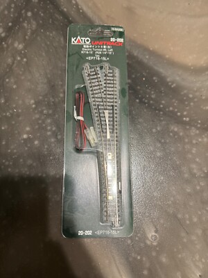 Kato N Scale 20-202 LH #6 Electric Turnout  