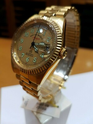 Pre-owned West End Watch Co. West End 5027.35.2315b Automatic Acrylic Crystal Oyster Swiss Unisex Rare Watch