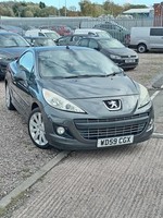 2010 Peugeot 207 1.6 VTi GT 2dr CONVERTIBLE Petrol Manual