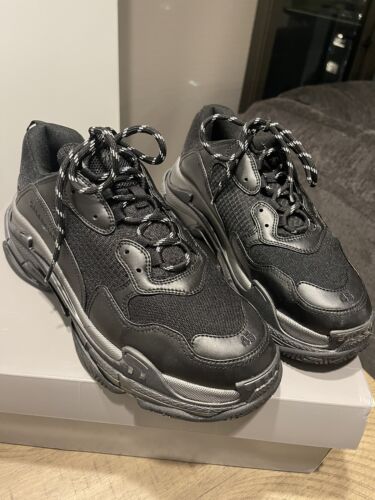 balenciaga triple s 45 black metallic | eBay balenciaga triple s 45 black metallic | eBay
