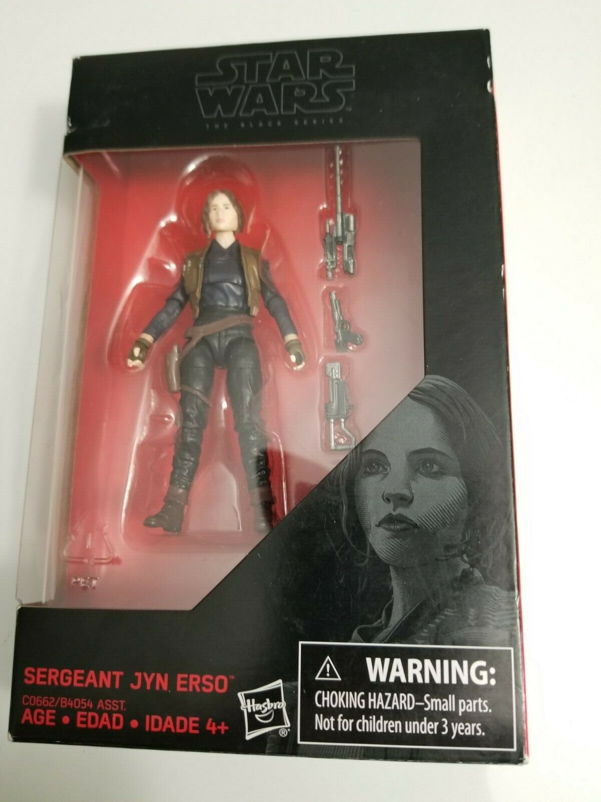 STAR WARS THE BLACK SERIES SERGEANT JYN ERSO ACTION FIGURE