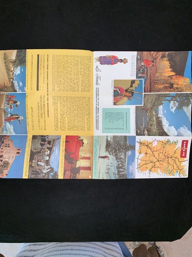 1960 “la fonda”Inn Fred Harvey In Old Santa Fe, New Mexico Pamphlet