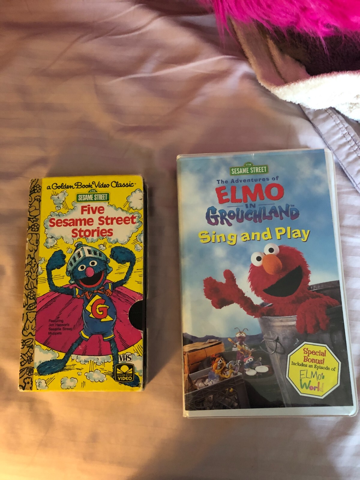 2 RARE Sesame Street VHS: 5 Stories/Sing and Play | eBay
