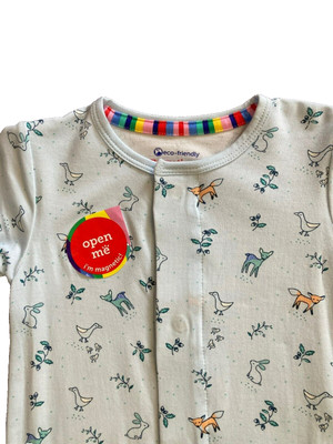 NWT Magnetic Me Woodsy Tale Boys Magnetic Footie