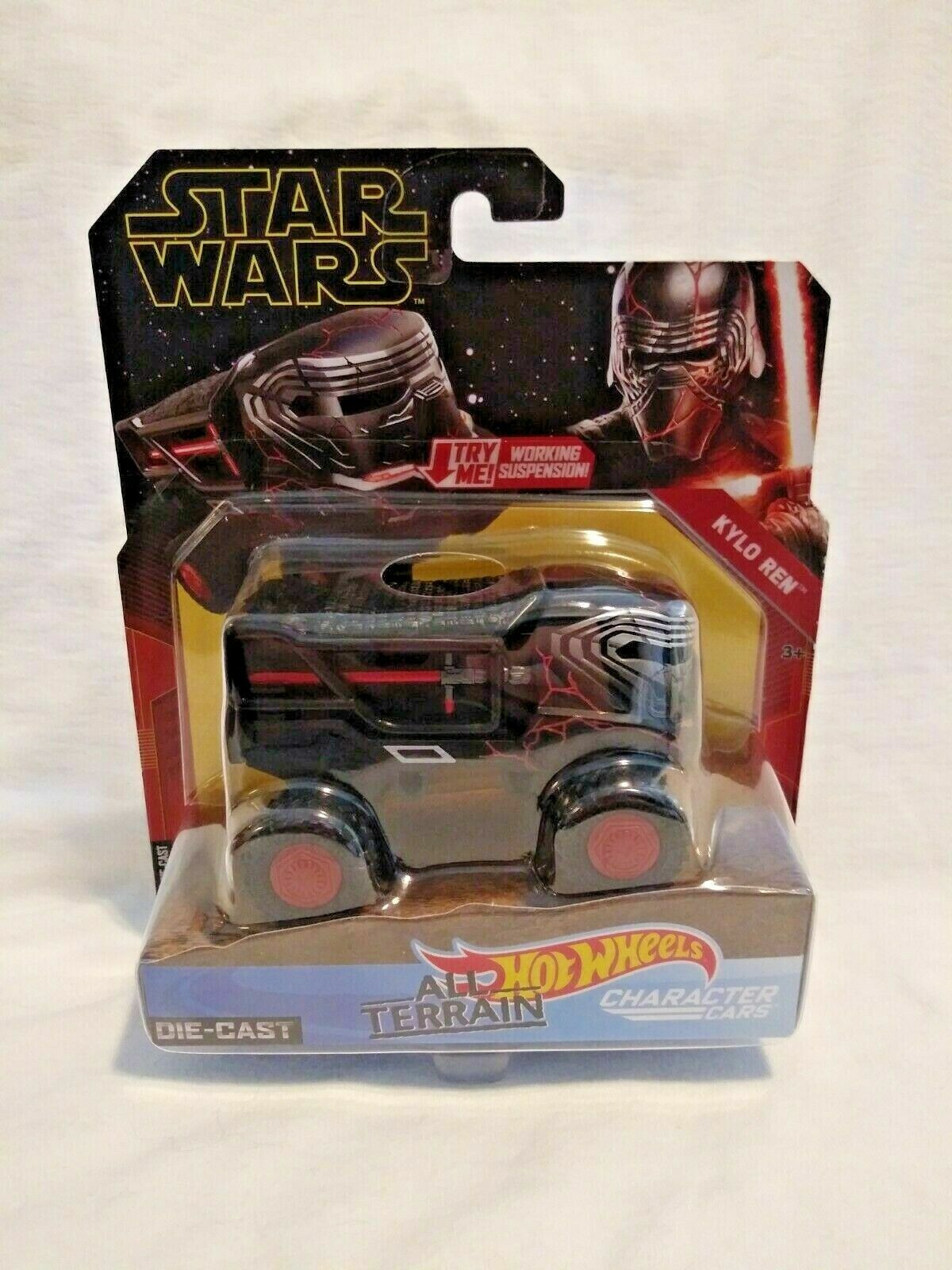 Hot Wheels All Terrain DieCast Star Wars KYLO REN Character Cars