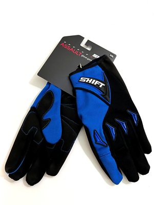 Blue bike gloves sale