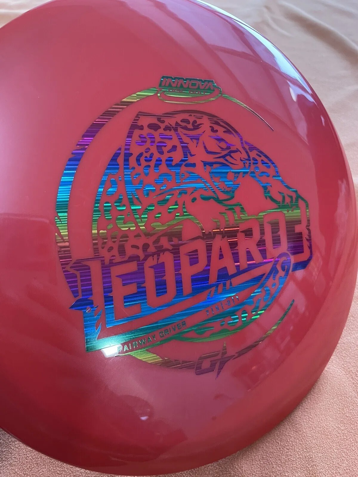 UNTHROWN RED RAINBOW LEOPARD3 INNOVA GSTAR DISC GOLF 168g | eBay