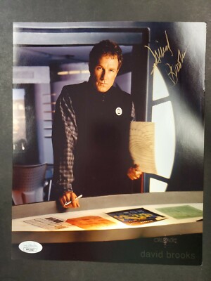 DAVID ALLEN BROOKS SIGNED 8x10 Picture CRUSADE JSA COA AUTOGRAPH