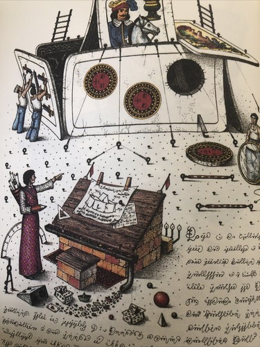 Luigi Serafini Codex Seraphinianus Print 158A 13