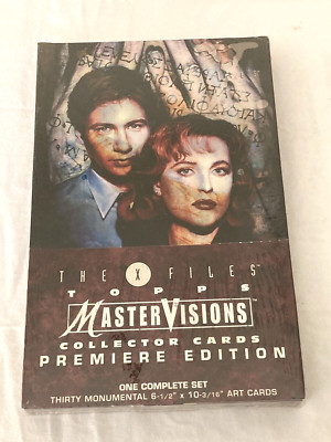 1995 Topps The X-Files *SEALED* MasterVisions Collector Cards Premiere Edition