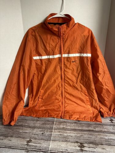 Vintage 90s Nike Orange Windbreaker Jacket Full Zip Men’s Small Swoosh Red Label Vintage 90s Nike Orange Windbreaker Jacket Full Zip Men’s Small Swoosh Red Label