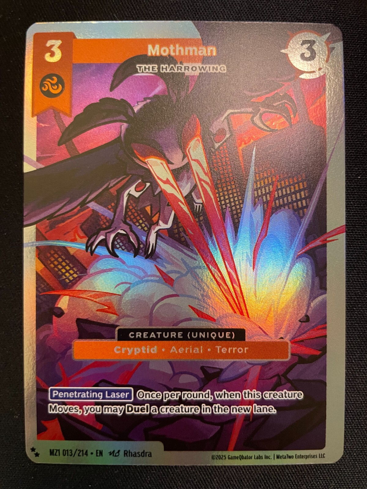高騰中Zoo Mothmanモンスマン1st edition PSA10 Mothman The Harrowing Hidden Rare Metazoo 2025 Base Set MZ1