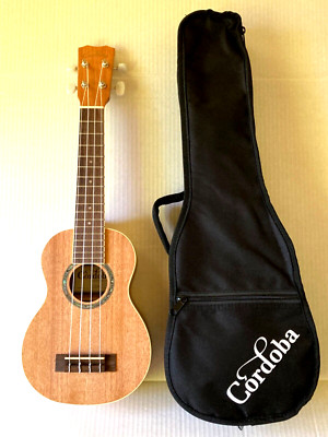 Cordoba Ukulele w/Abalone Rosette Model # 15SM  WITH BAG  *Beautiful Condition !