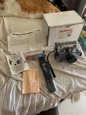 NIB Ikelite Digital Underwater Camera Housing 4 Sony DSC-W50 DSC-W55 & DSC-W70