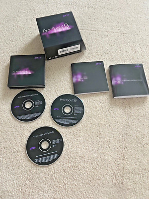 AVID Pro Tools MP 9-M-Audio Fast Track C400-Audio Loops and Sounds Discs D212