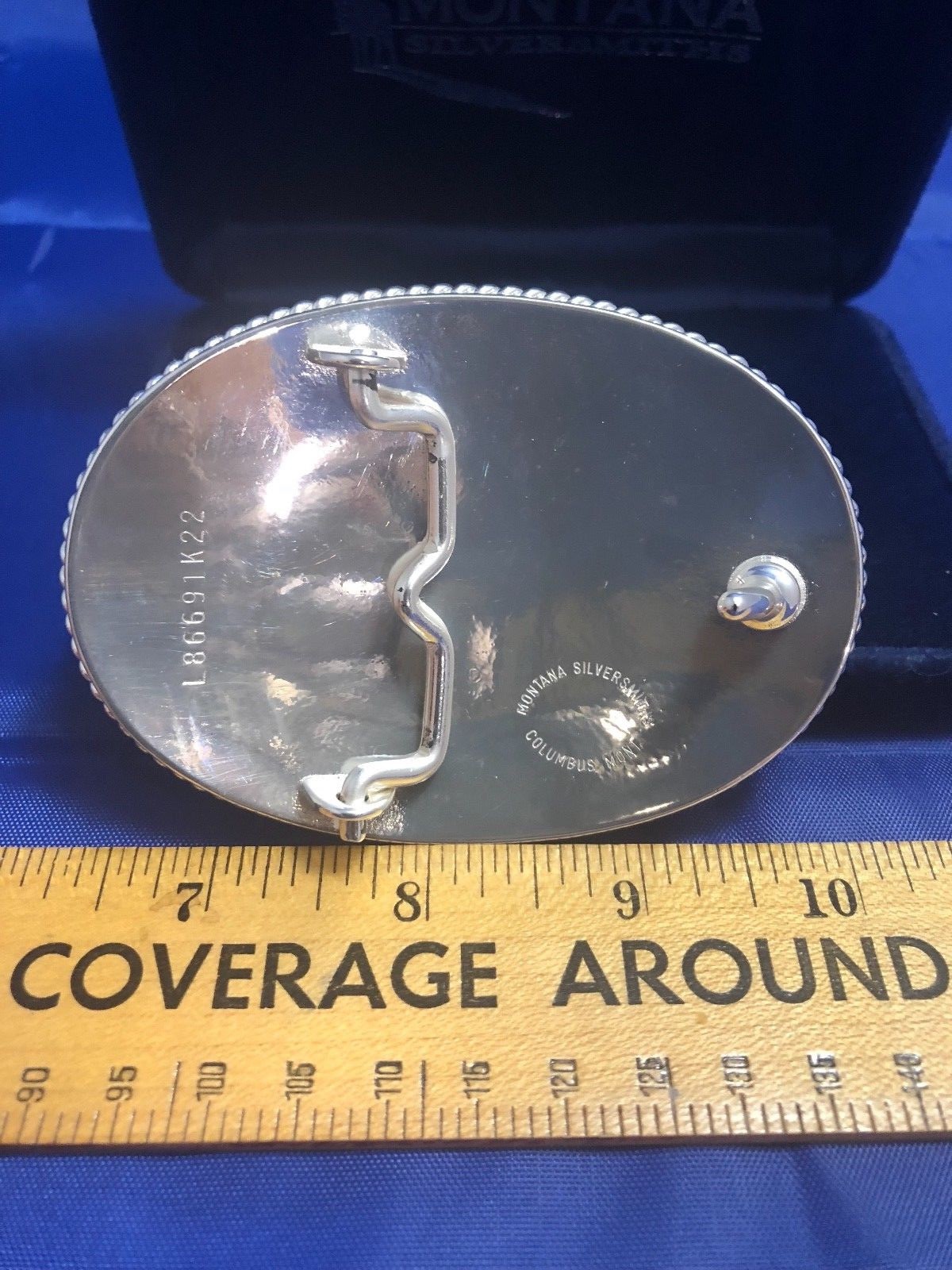 MONTANA SILVERSMITHS KOREAN WAR PROUD VETERAN BELT BUCKLE V.F.W. US Military