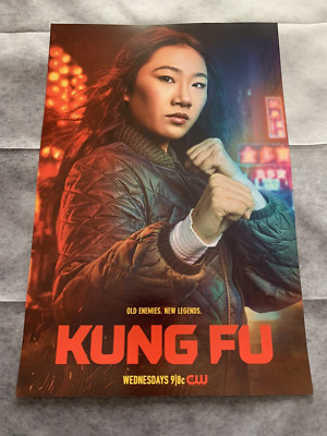 KUNG FU CW Tv Show 12x18 Original Promotional Poster Olivia Liang
