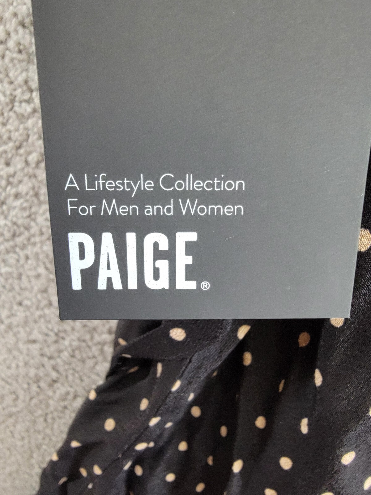 PAIGE Juanita Mini Dress Women's 2 Black/Cafe Sleeveless V-Neck Side Zip Closure - Picture 14 of 15