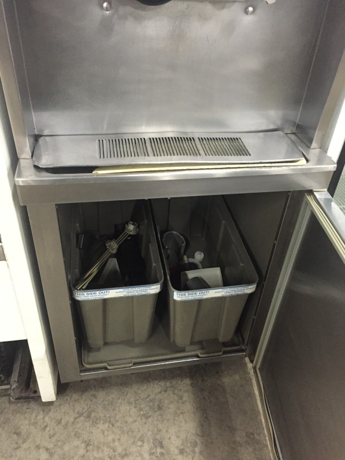 Taylor Soft Serve Ice Cream / Yogurt Machine - High Volume, Pressure-Fed - Twin