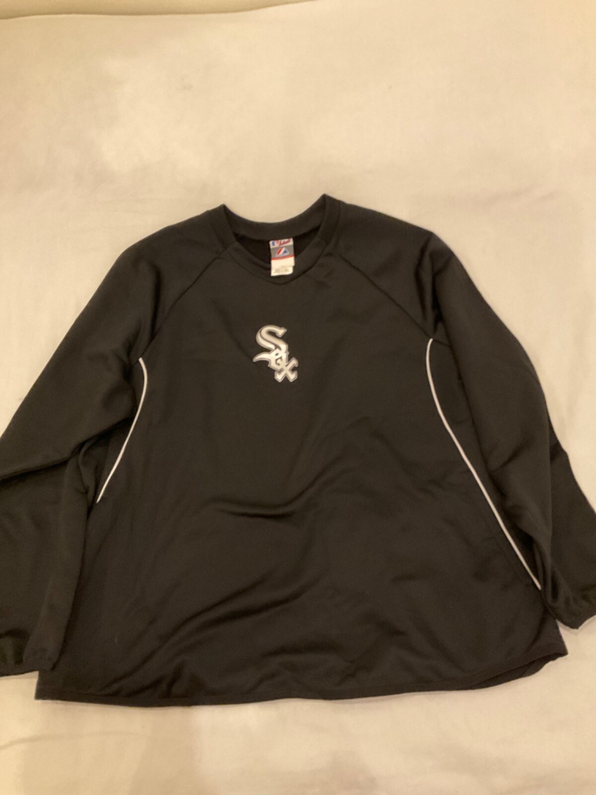 new MAJESTIC XL CHICAGO WHITE SOX CLASSIC Pull over TOP | eBay