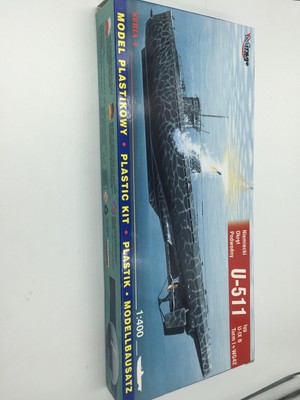 Mirage Hobby German submarine U-511 type U-IX B Turm I WG 42 40042 1:400