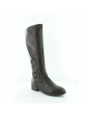 Женские серые ботинки для верховой езды Milah Almond с двойным ремешком STYLE & COMPANY, 5,5 М