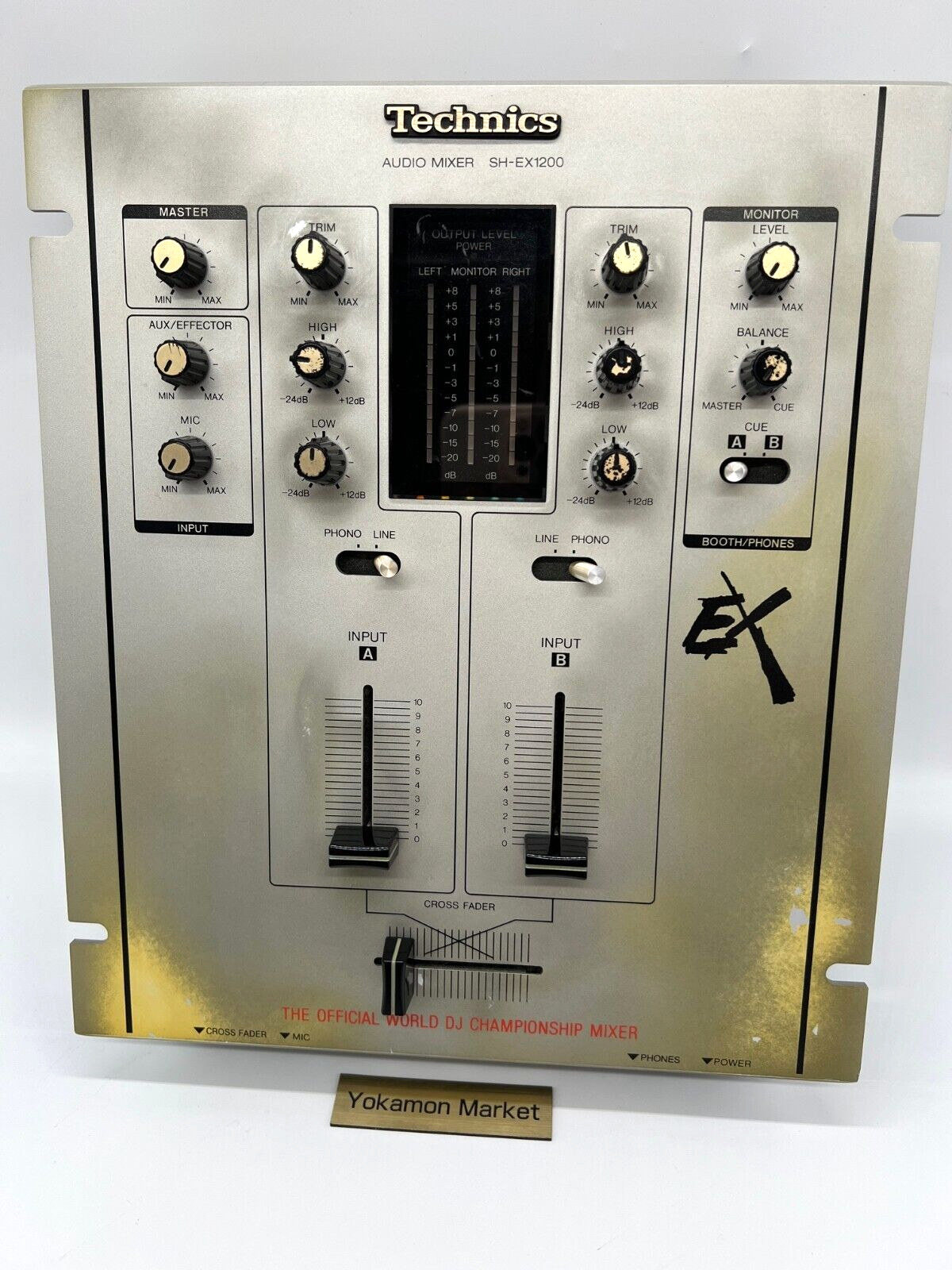 David　Technics SH-EX1200 TECHNICS SH-EX1200 Silver Professional DJ Mixer 4-channel