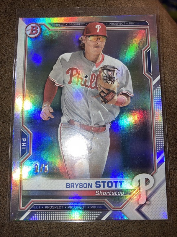 2021 Bowman Chrome Mega Box Baseball Checklist Philadelphia Phillies