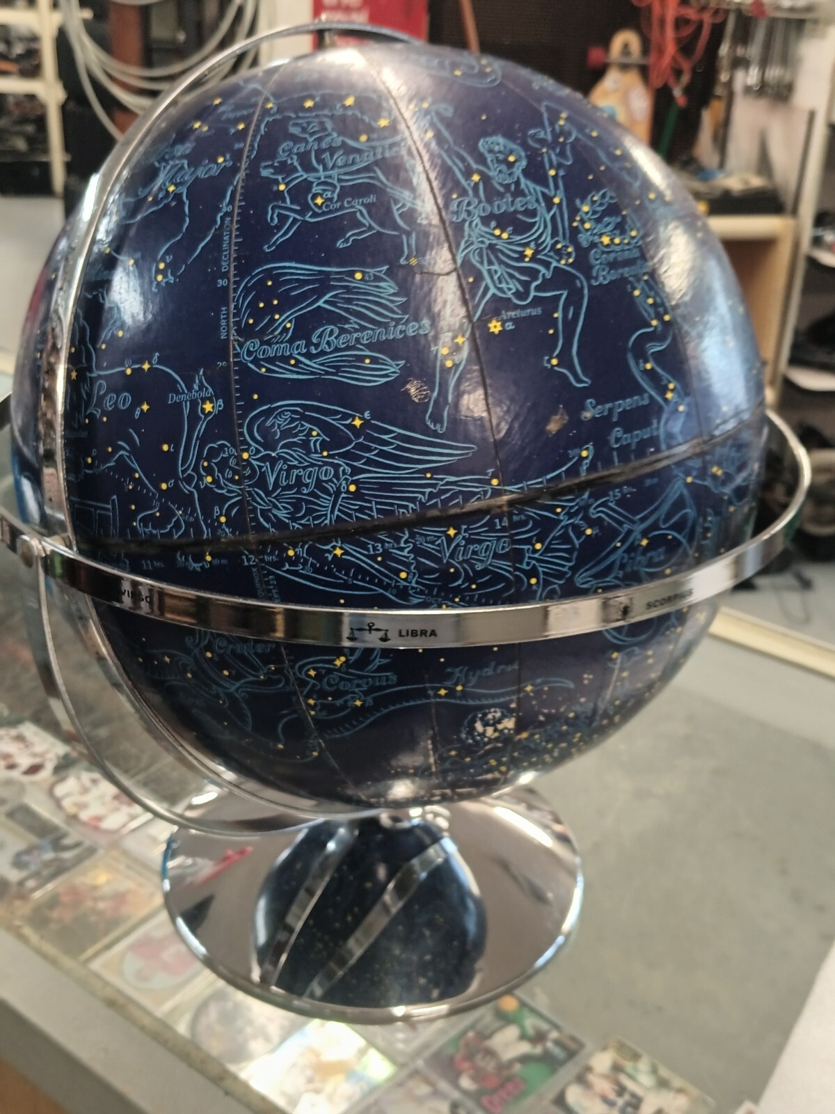 vintage Rand McNally celestial globe 60s era | eBay