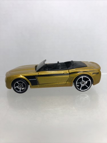 Hot Wheels Camaro Convertible Concept Gold 1:64 Die Cast | eBay
