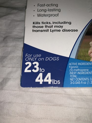 Frontline Plus Flea Treatment for Dogs - 9 Doses (23-44 Lbs.)