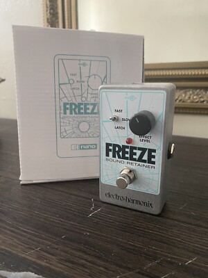 Electro-Harmonix EHX Freeze Sound Retainer Guitar Effects Pedal Used