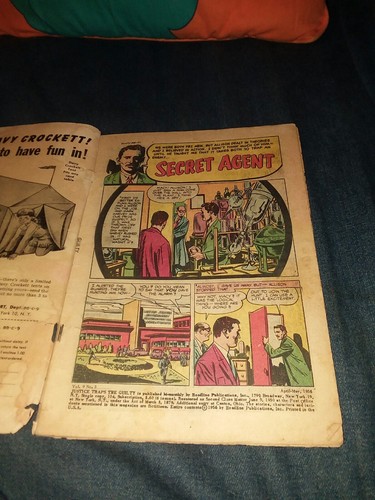 Justice Traps the Guilty #81 prize comics 1956 golden age crime classic