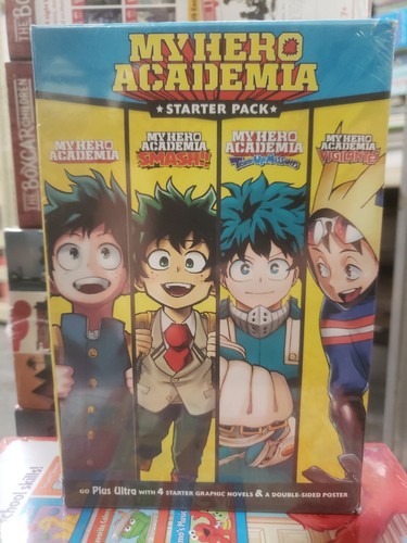 MY HERO ACADEMIA STARTER PACK Manga Box Set (4 Graphic MY HERO ACADEMIA STARTER PACK Manga Box Set (4 Graphic