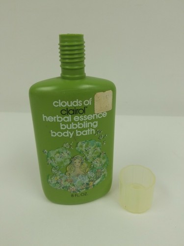 CLAIROL HERBAL ESSENCE Bubbling Body Bath Bubble Bath Vintage Pre-Owned 1970s
