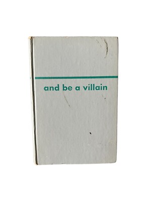 and be a villain by Rex Stout The Viking Press 1948 Hardcover 1st Edition