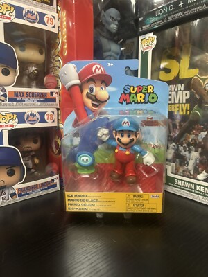 Nintendo Super Mario Bros - Ice Flower Mario Figure - Jakks - New