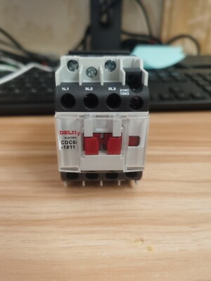 New Delixi CDC6i Series CDC6i-1811  18A AC Contactor 1NO+1NC Brand
