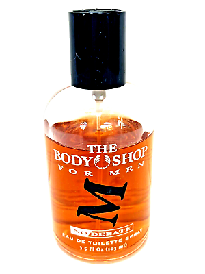 RARE THE BODY SHOP FOR MEN NO DEBATE EAU DE TOILETTE