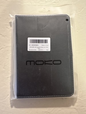 Moko Case for Amazon Fire 7 New Black Made In 2022