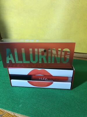 HUDA BEAUTY Liquid Matte Lipstick ALLURING NewInSleeve MadeInItaly 0.17oz/5ml