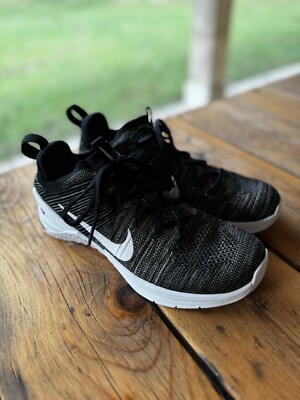 EUC Nike Metcon DSX Flyknit 2 Womens 8.5 Eur 40 Uk 6 Heathered Grey