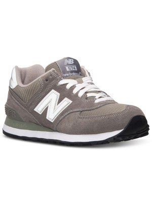 

Женские бежевые кроссовки NEW BALANCE Comfort W574 на танкетке с круглым носком, Бежевый, W574GS