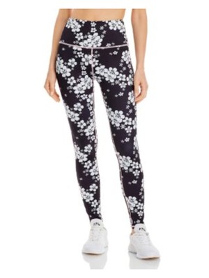 БИКИНИ FRANKIES, женские черные леггинсы для активного отдыха с принтом и высокой талией, M