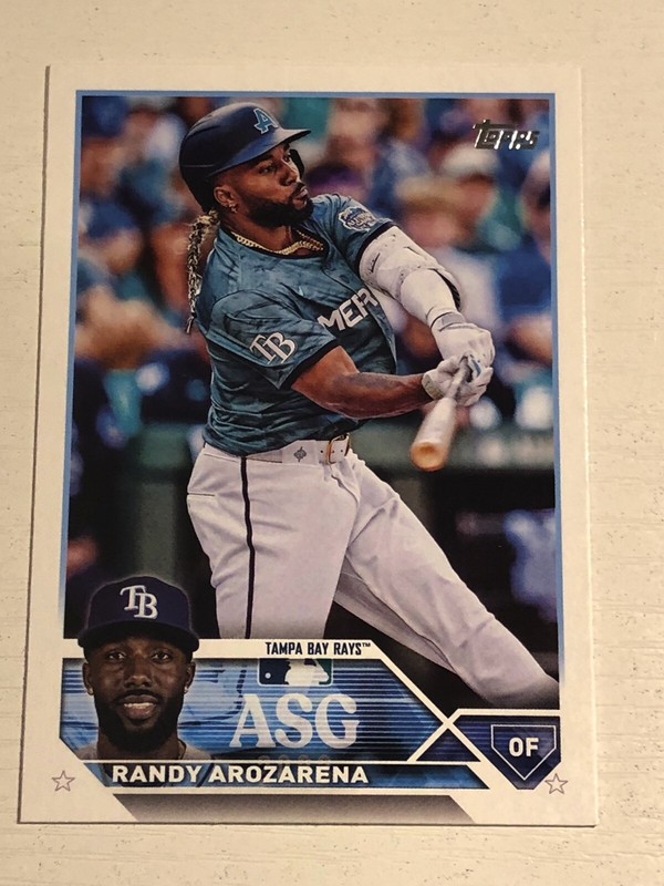 【PSA9】 2023 Topps Now　ランディ・アロサレーナ 世界25枚 PSA9】 2023 Topps Now ランディ・アロサレーナ 世界25枚