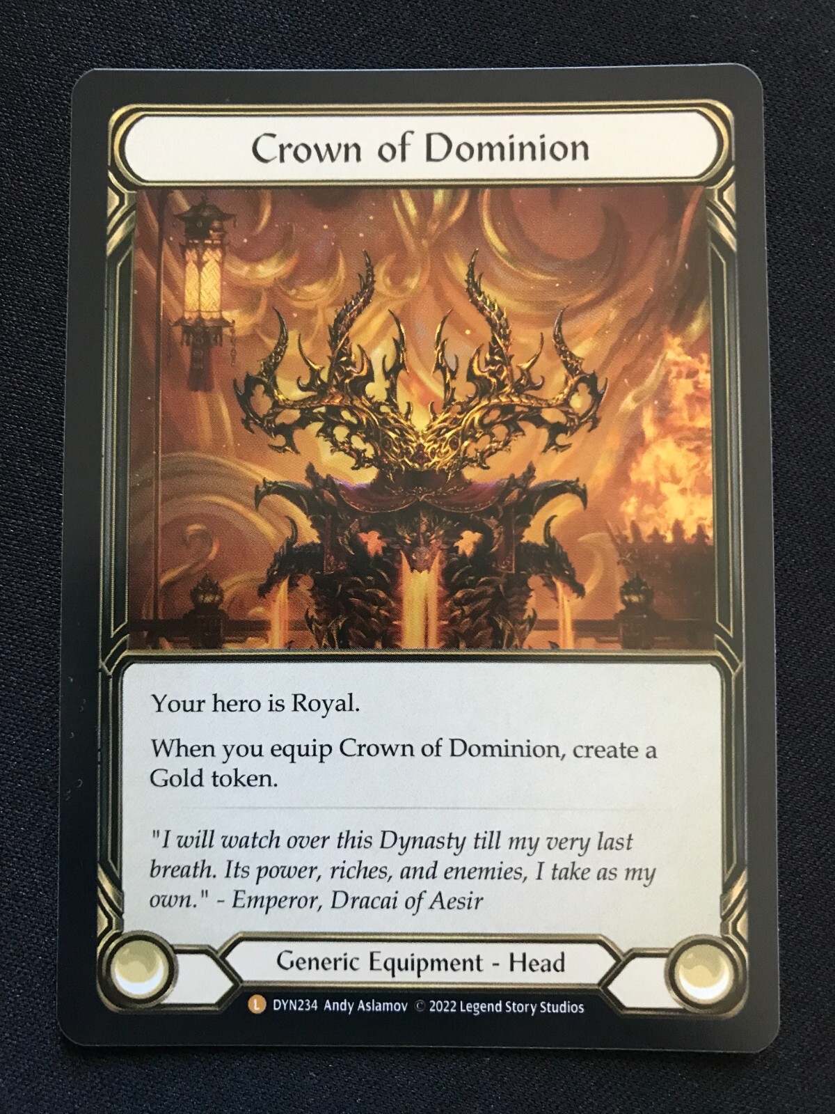 Flesh and blood Crown of Dominion 英語 RF Flesh and Blood Crown of Dominion RF英語版