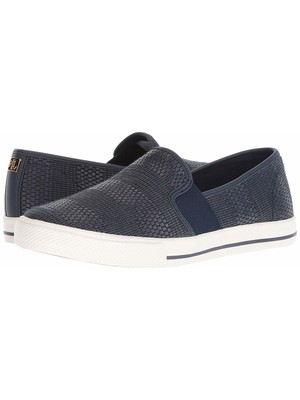 

Темно-синие женские слипоны на платформе с круглым носком RALPH LAUREN Goring Jinny, Navy, JINNY